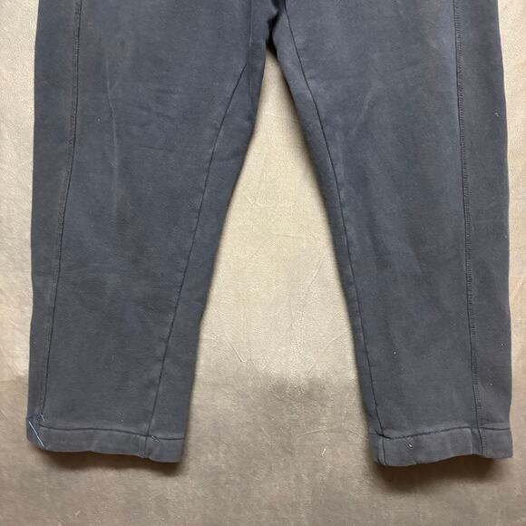 Champion Medium Navy Blue Sweatpants Reverse Weave Fleece Joggers Logo Athletic - Picture 2 of 15